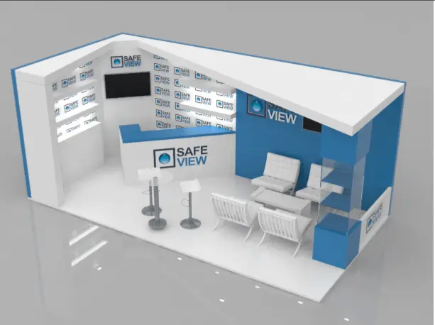 Safe View Stand render