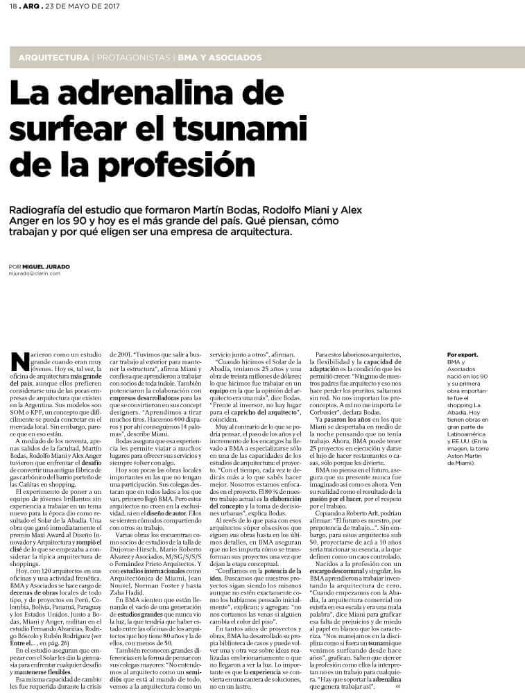 BMA - ARQ Clarín - 23.05.2017 - P.18