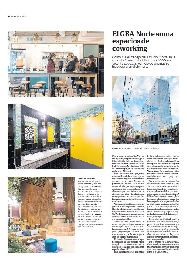 WeWork - ARQ CLARIN - 14.11.2017 -P32