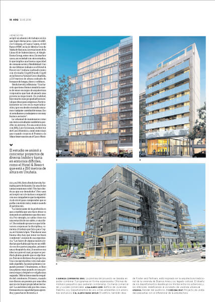 Nota Berdichevsky ARQ Clarín, Sole Comunicaciones, página 18