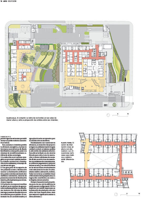 Nota AFS Arquitectos, ARQ Clarín, Sole Comunicaciones, Página 16