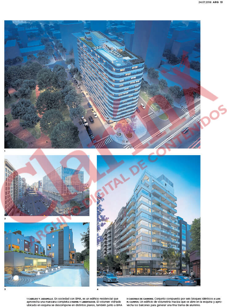 Nota Camps Tiscornia, ARQ Clarín, Sole Comunicaciones, página 13