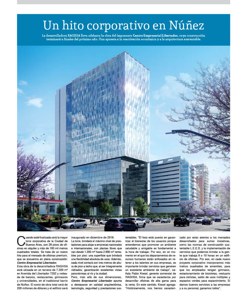 Centro Empresarial Libertador - Raghsa - Sole Comunicaciones - tapa