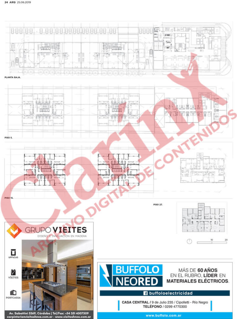 Nota Aspa Desarrollos Patagonia, Arq. Clarín, Sole Comunicaciones, pagina 24