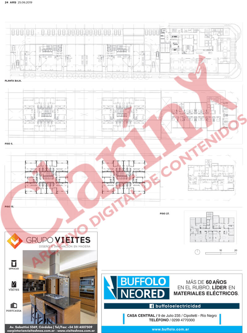 Nota Aspa Desarrollos Patagonia, Arq. Clarín, Sole Comunicaciones, pagina 24