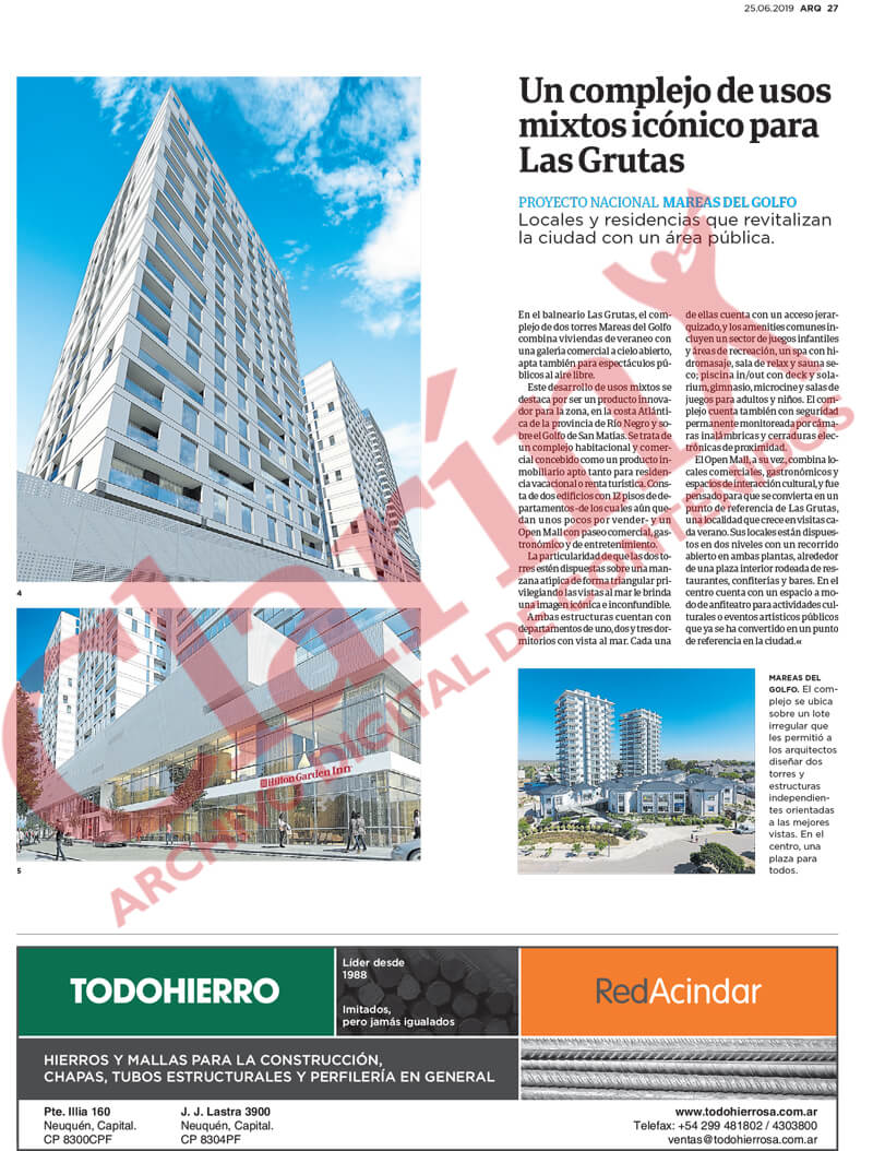 Nota Aspa Desarrollos Patagonia, Arq. Clarín, Sole Comunicaciones, pagina 27