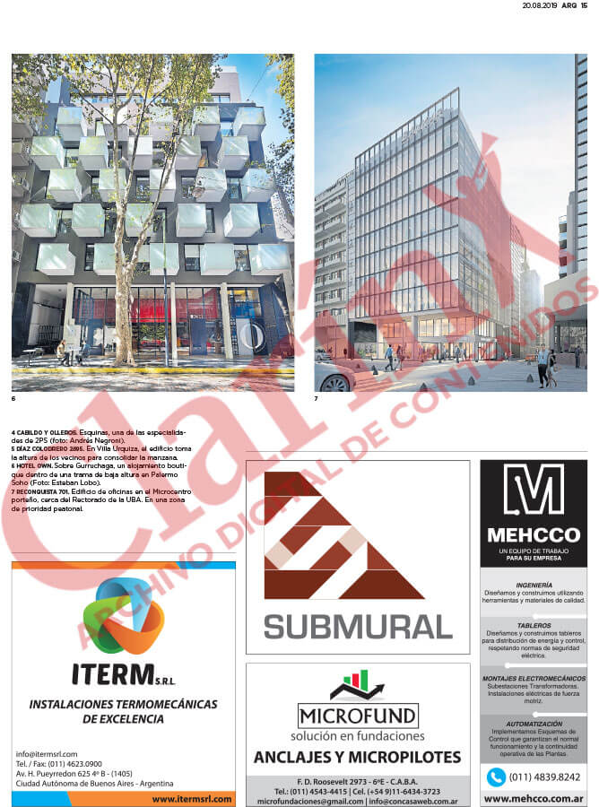 Página 15 ARQ Clarín, Nota 2PS - Parisow + Schargrodsky