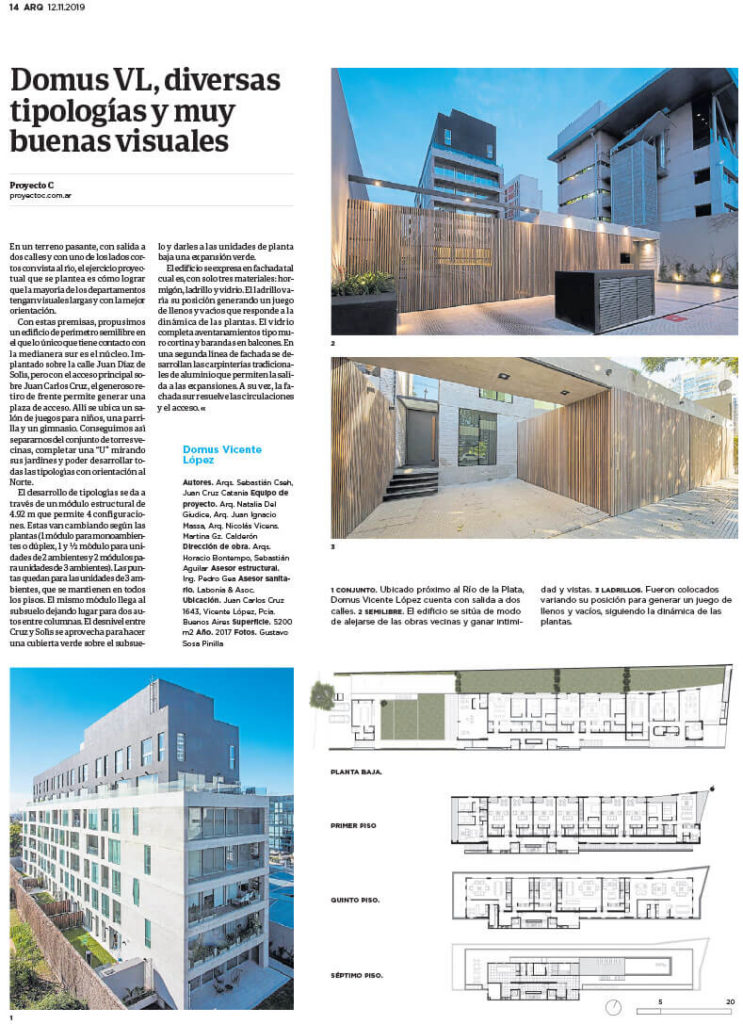 Proyecto C, Arq Clarin, pagina 14