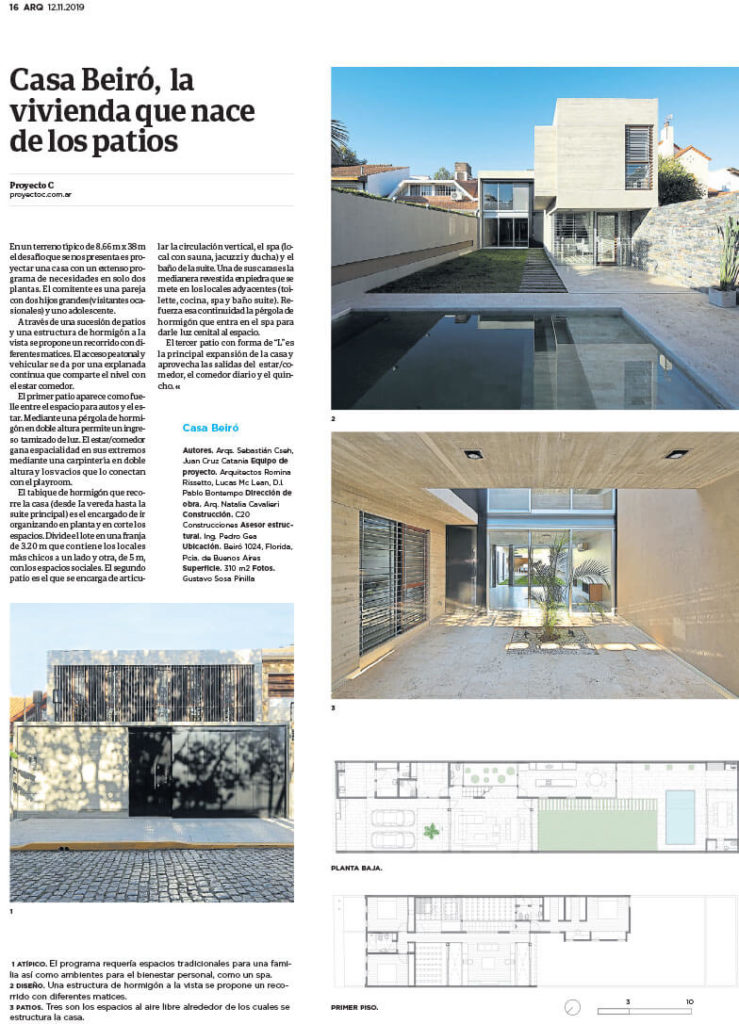 Proyecto C, Arq Clarin, pagina 16