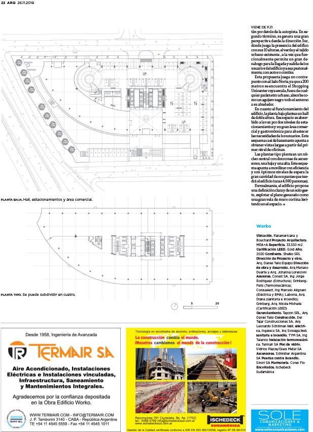 MRA+A, ARQ Clarín, Página 22