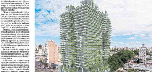 Nota Obring Arq Clarín página 22