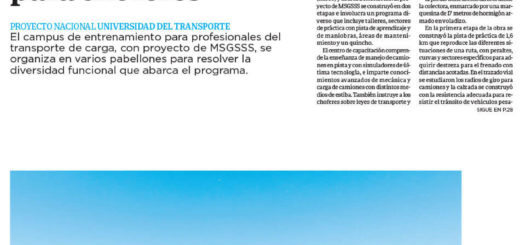 Universidad del Transporte, MSGSSS, ARQ Clarín, página 26