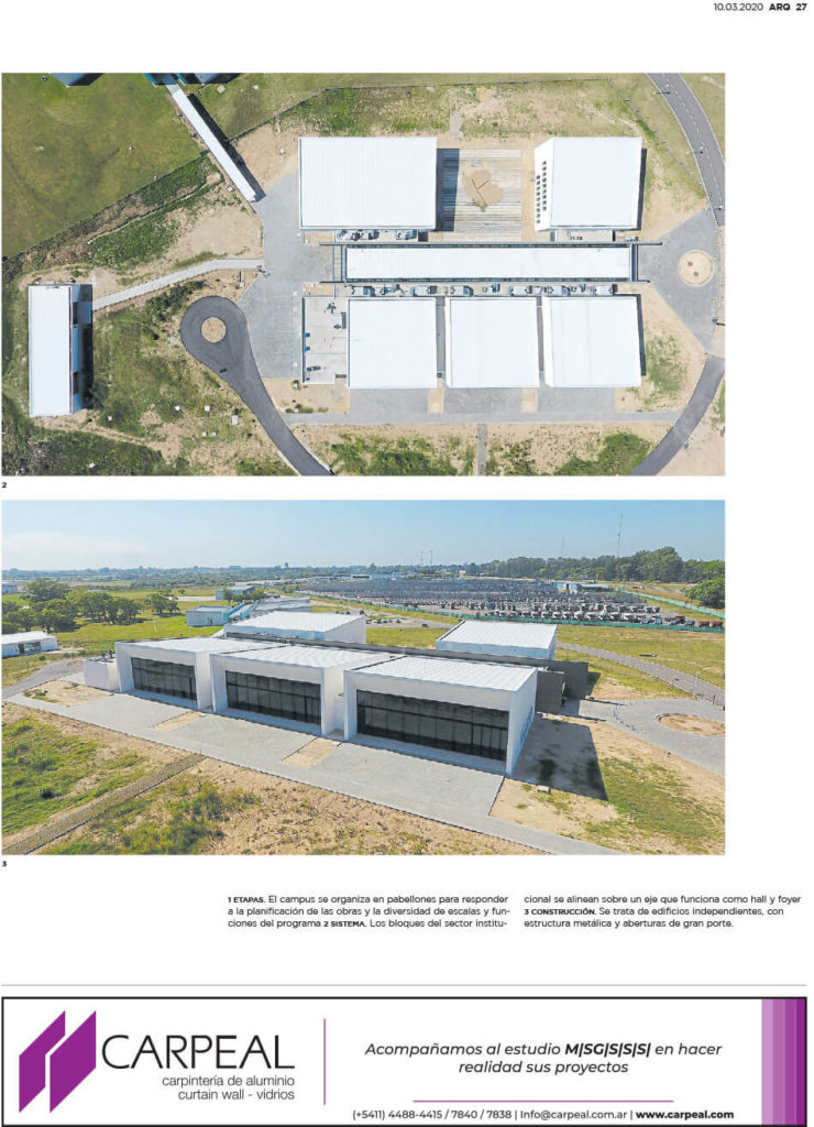 Universidad del Transporte, MSGSSS, ARQ Clarín, página 27