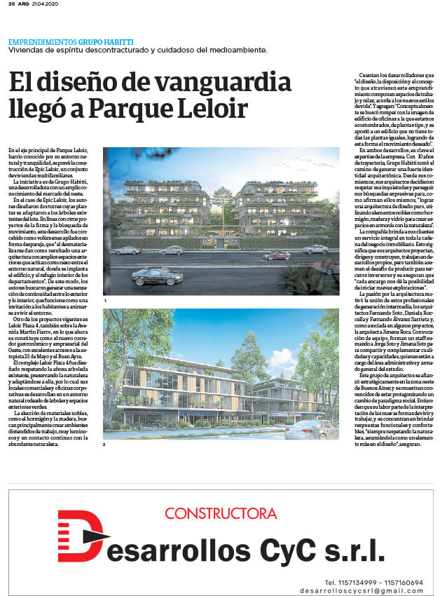 Nota Zona Oeste - ARQ Clarín - Página 20