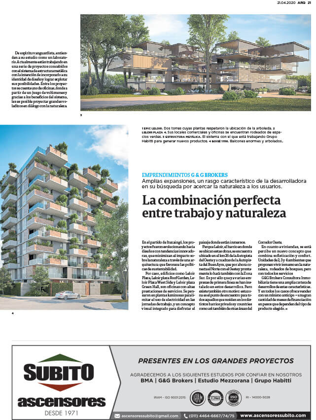 Nota Zona Oeste - ARQ Clarín - Página 21