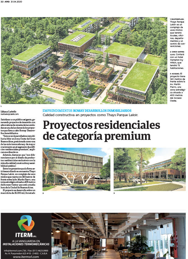 Nota Zona Oeste - ARQ Clarín - Página 22