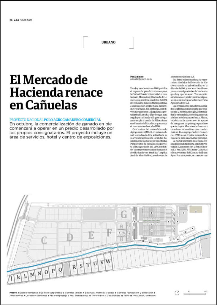 Nota Mag y Pac, ARQ Clarín, página 20 