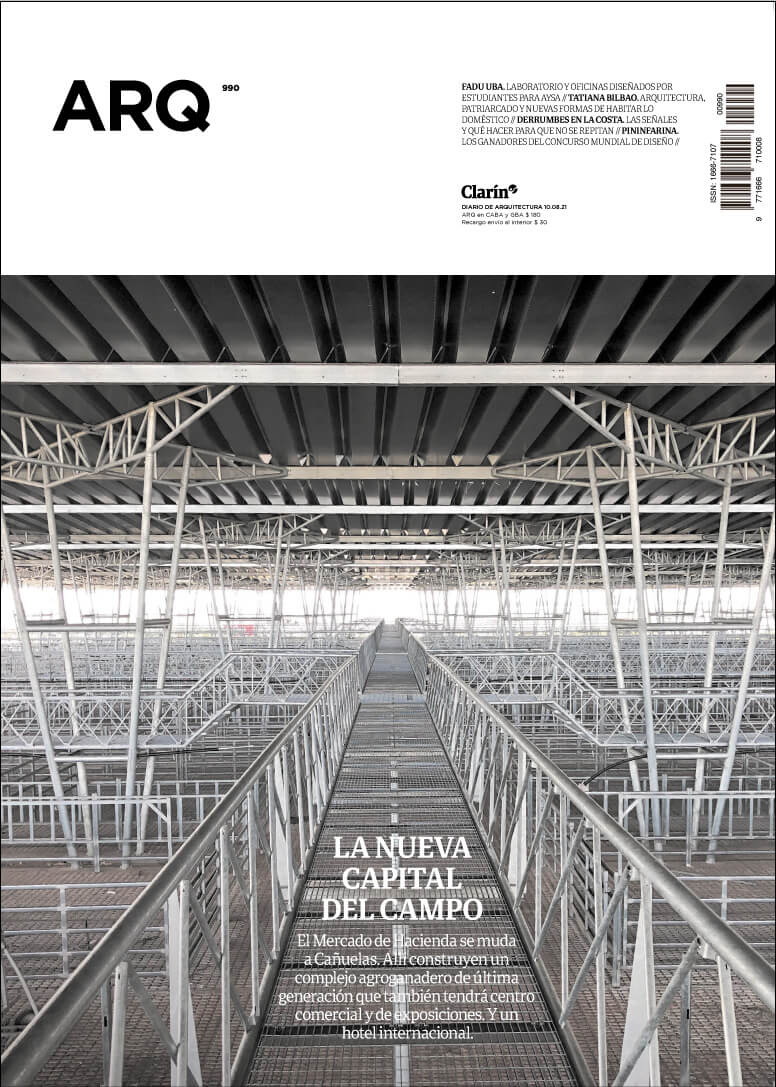 Tapa Mag y Pac, ARQ Clarín