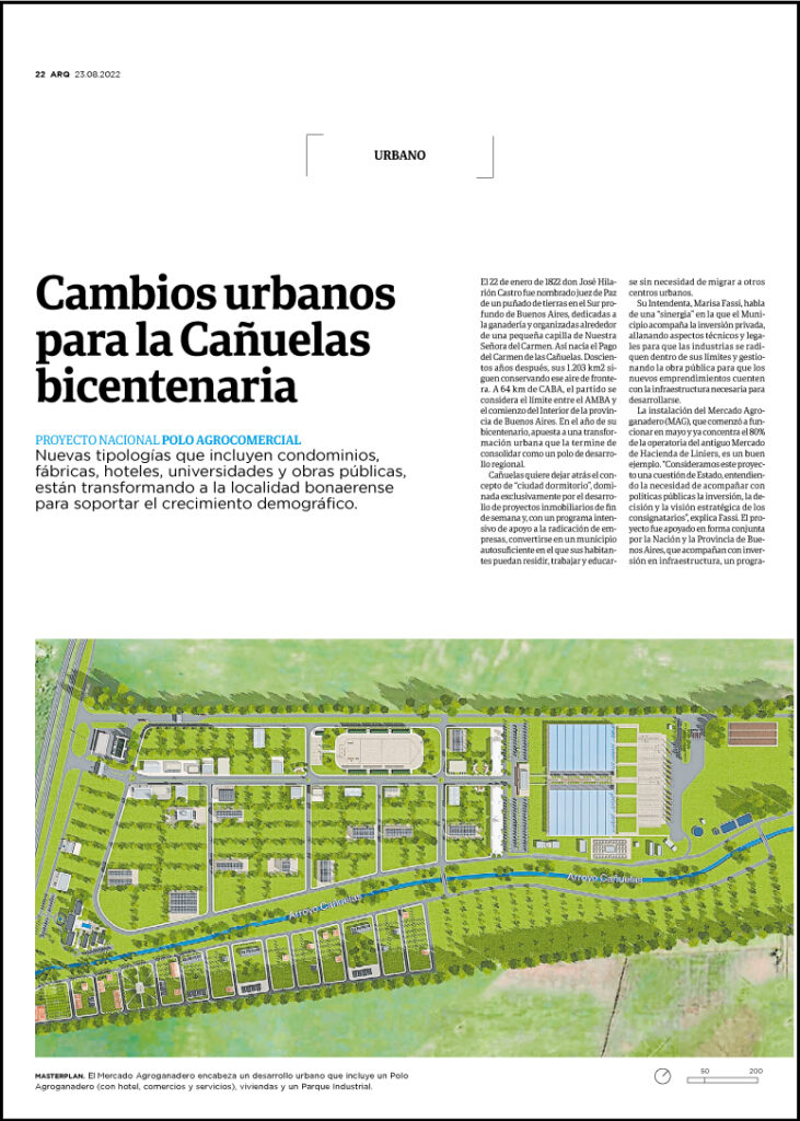 Informe Municipalidad de Cañuelas, ARQ Clarín, Sole Comunicaciones