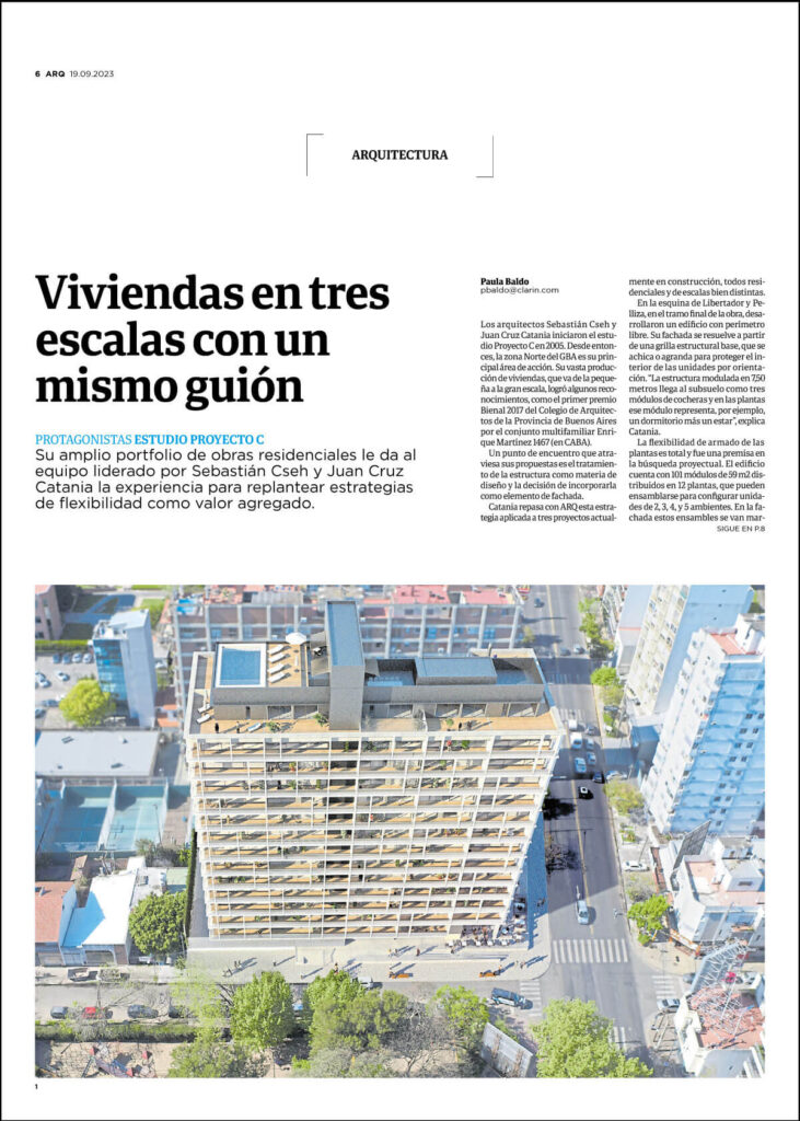 Proyecto C, Arq Clarin