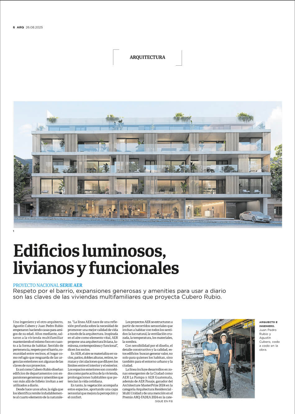 Cubero Rubio - Arq Clarin