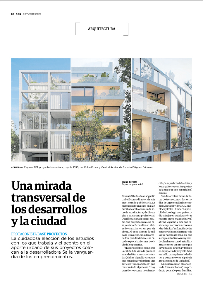 Base Proyectos. ARQ.