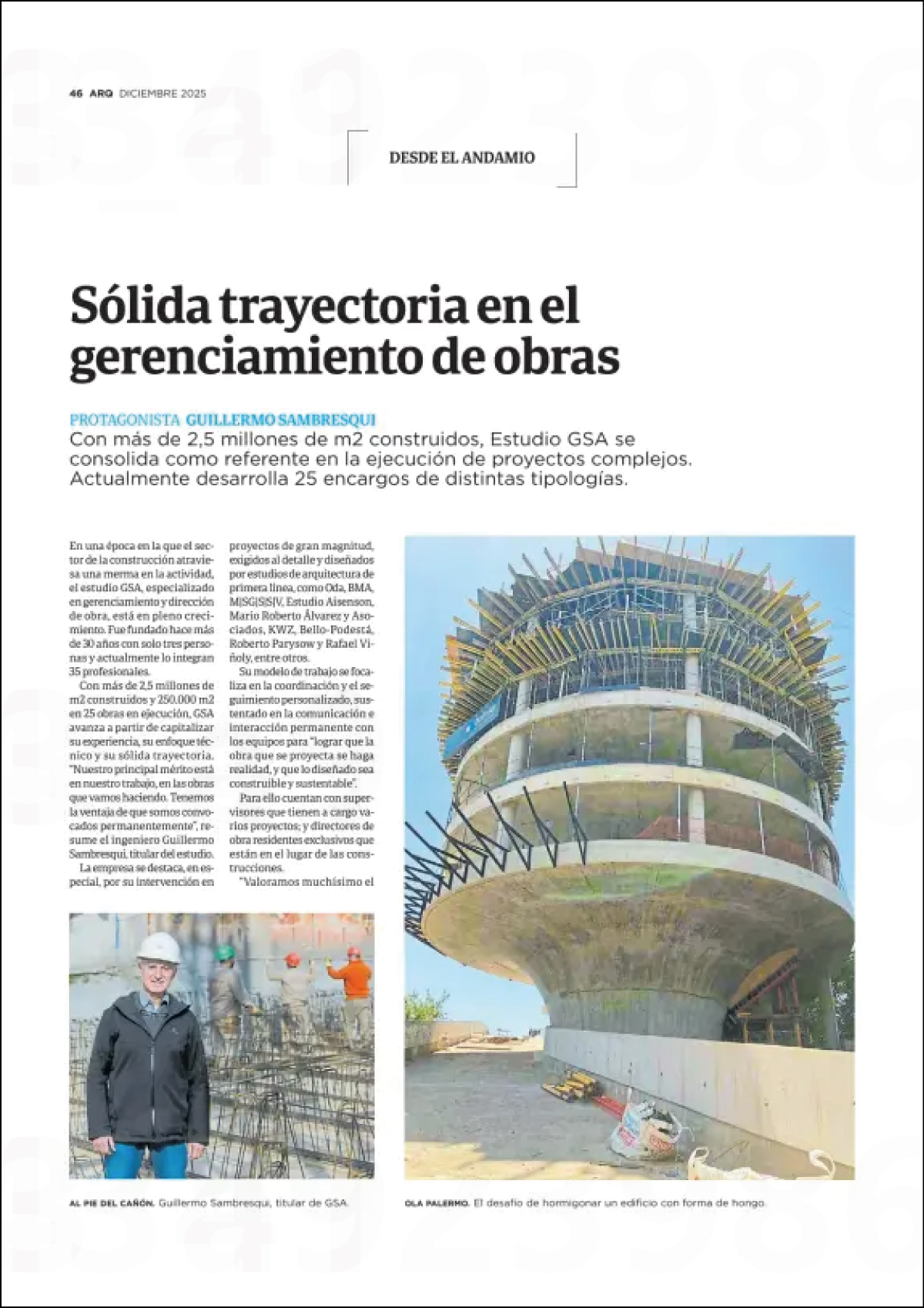 Estudio GSA ARQ Clarin